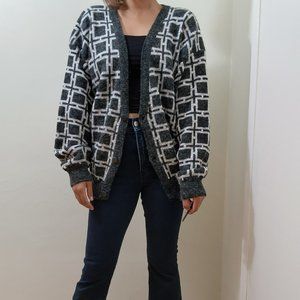 Y2k vintage studio grey medium sweater